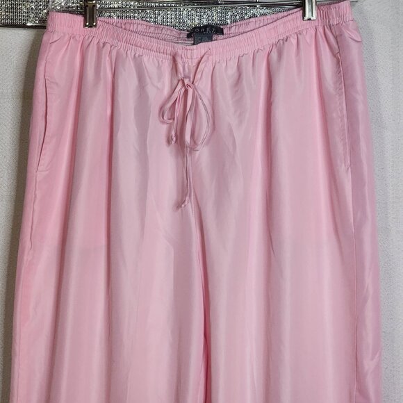Koret Woman Light Pink Cotton Poly Lined Elastic Waist PullOn Jogger Pant Sz 18W - Picture 8 of 16